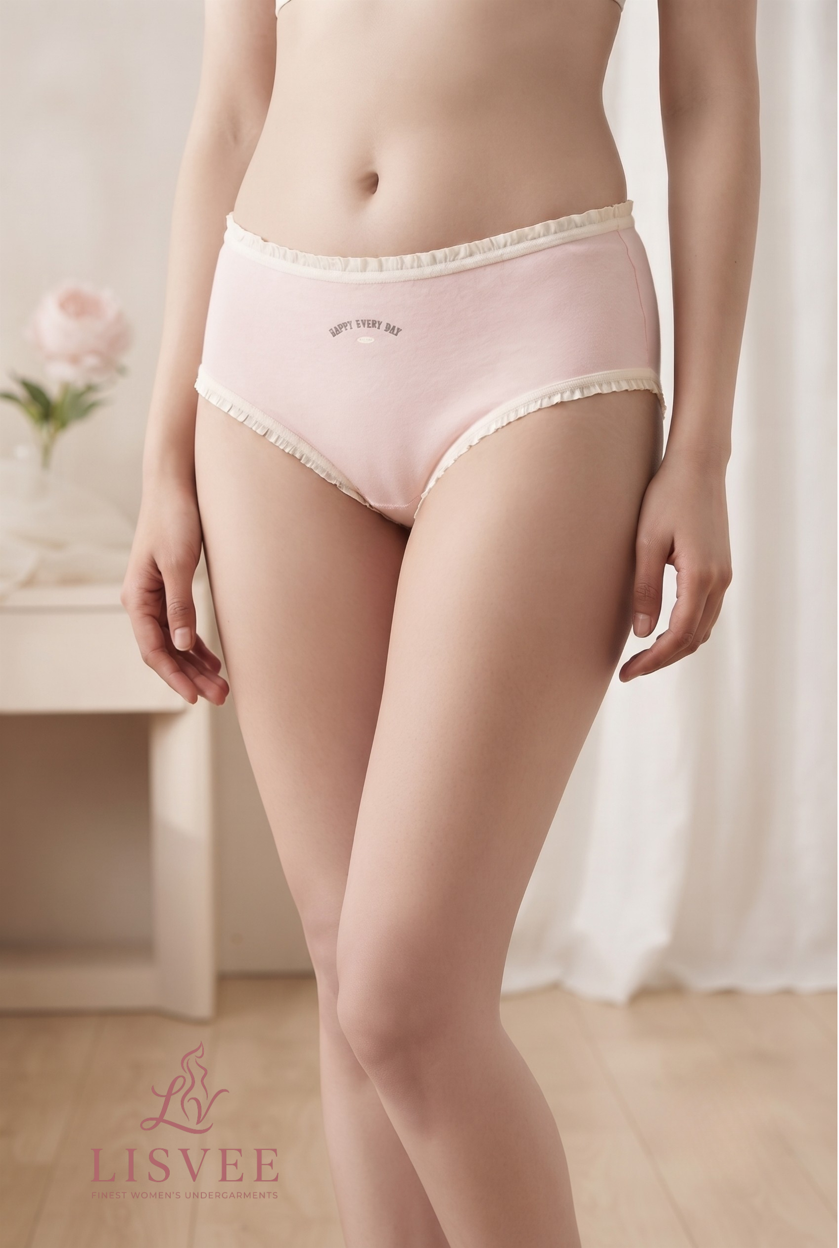 Lisvee Reusable High-Waist Period Panty – Soft Leak-Protection Underwear